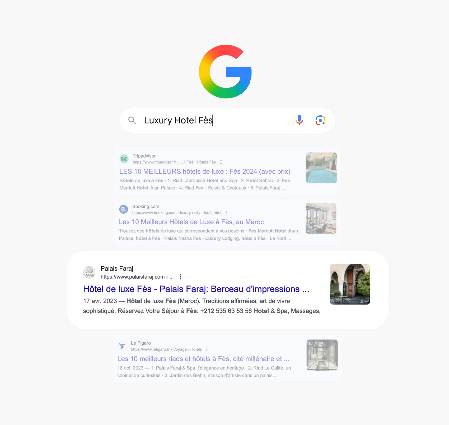 Agence de référencement SEO Hôtel au Maroc